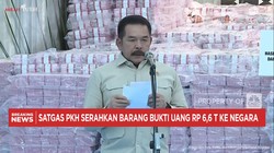 Video: Jaksa Agung Serahkan Duit Rp 6,6 Triliun Sitaan Satgas PKH
