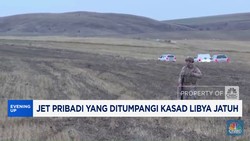 Video: Jet Pribadi Yang Ditumpangi Kasad Libya Jatuh