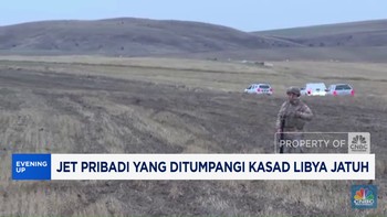 Video: Jet Pribadi Yang Ditumpangi Kasad Libya Jatuh