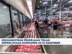 Video: Kekhawatiran Soal Pekerjaan Turunkan Kepercayaan Konsumen AS