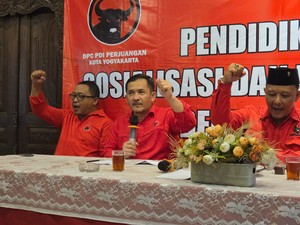 Gelar Konsolidasi, DPC PDIP Kota Jogja Komitmen Sejahterakan Rakyat
