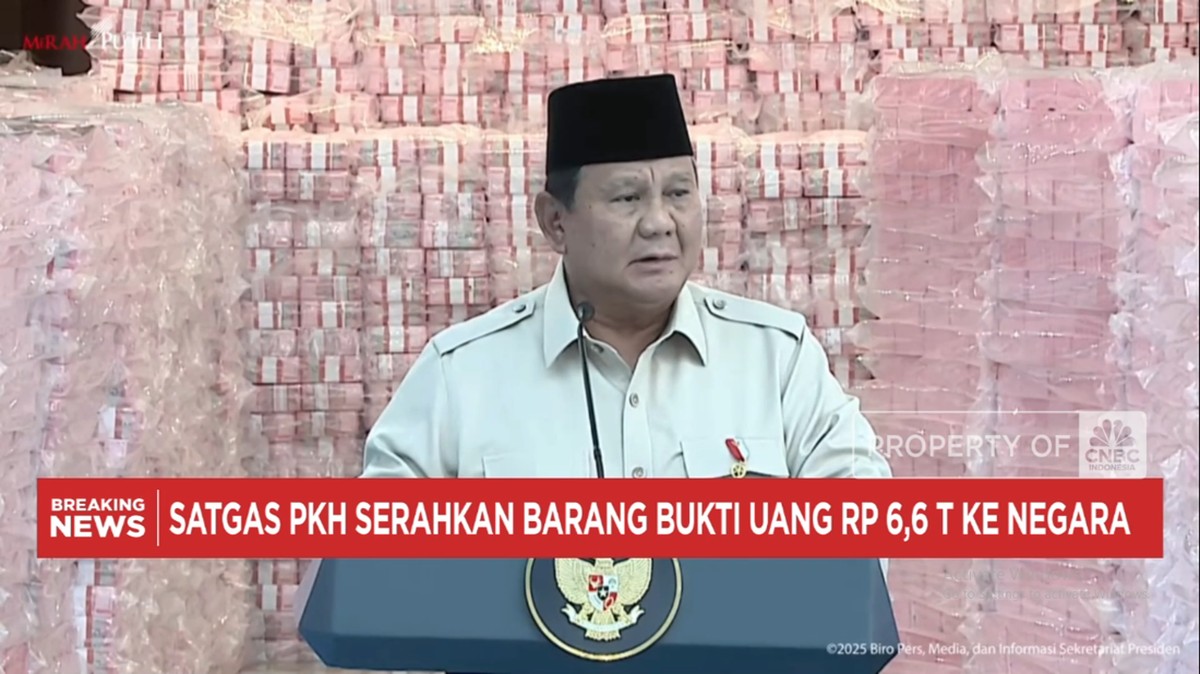Video: Prabowo Puji Satgas PKH dan Janji Lawan Perampok Kekayaan Negara