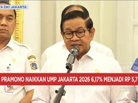 Video: Pramono Sebut UMP Jakarta 2026 Naik 6,17% Jadi Rp 5,72 Juta