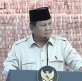 Prabowo Doakan Korban Bencana Selalu Diberi Kebaikan & Kemudahan