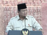 Prabowo Doakan Korban Bencana Selalu Diberi Kebaikan & Kemudahan