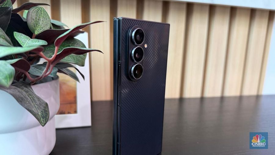 Samsung Galaxy Z TriFold. (CNBC Indonesia/Novina Putri Bestari)
