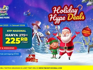 Promo Liburan Akhir Tahun, Holiday Hype Deals di Trans Studio Theme Park Bali