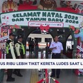 Video: 600.000 Lebih Tiket Kereta Ludes Saat Libur Nataru