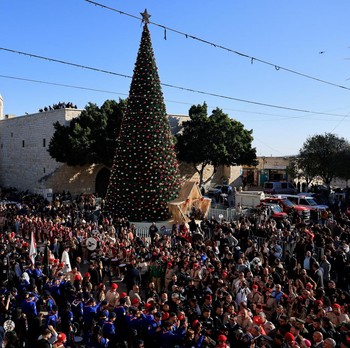 Potret Bethlehem Kembali Rayakan Natal Usai 2 Tahun Perang