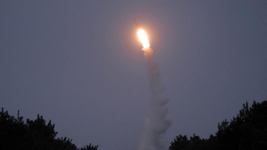 North Korean leader Kim Jong Un visits the construction site of an 8,700-ton nuclear-powered submarine capable of launching surface-to-air missiles in this picture released by North Korea's official Korean Central News Agency on December 25, 2025. KCNA via REUTERS    ATTENTION EDITORS - THIS IMAGE WAS PROVIDED BY A THIRD PARTY. REUTERS IS UNABLE TO INDEPENDENTLY VERIFY THIS IMAGE. NO THIRD PARTY SALES. SOUTH KOREA OUT. NO COMMERCIAL OR EDITORIAL SALES IN SOUTH KOREA.