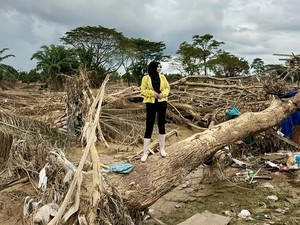 Perasaan Novi Rizki Usai Kasih Bantuan Langsung ke Aceh dan Sumatera Utara