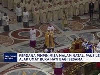Video: Pimpin Misa Malam Natal, Paus Leo Ajak Peduli Pada Kaum Miskin