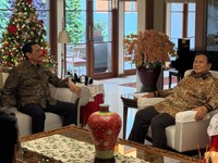 Prabowo Datangi Rumah Luhut, Ternyata Ada Kabar Baik Ini