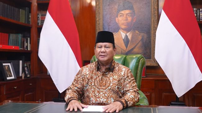 Prabowo Sampaikan Ucapkan Selamat Natal, Beri Pesan dan Doa Ini
