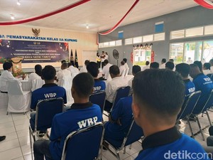 1.897 Napi di NTT Terima Remisi Natal 2025, 5 Langsung Bebas