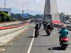 Bandung Lengang di Hari Natal, Sejumlah Ruas Jalan Utama Terpantau Sepi