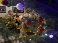 Potret Tak Terduga saat Prajurit Ukraina Rayakan Natal di Medan Perang
