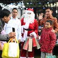 Sapa Warga, Momen Gibran Hadiri Perayaan Natal di Salatiga