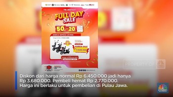 Video: Diskon Akhir Tahun! Sepeda Listrik Banting Harga