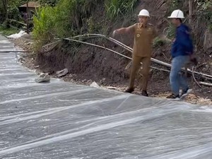 Jalan Poros Enrekang-Pinrang Rampung Berkat Bantuan Keuangan Pemprov Sulsel