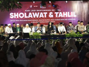 Malam Tahun Baru di Banyuwangi Tanpa Kembang Api dan Petasan