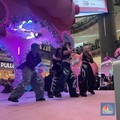 Girl grup Korea VVUP perdana menyapa penggemar Indonesia di Lippo Mall Puri, Jakarta Barat, Jumat (26/12/2025) sore. (CNBC Indonesia/Fergi Nadira)