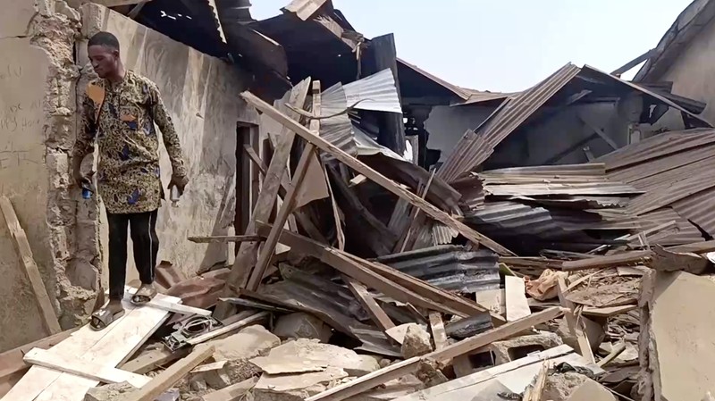 Pemerintah Nigeria pada Jumat (26/12/2025) menyatakan serangan udara yang didukung Amerika Serikat menargetkan kamp-kamp yang terkait dengan ISIS di barat laut negara itu. (Tangkapan Layar Video Reuters/)