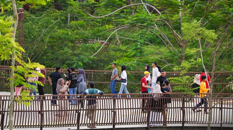 Otorita Ibu Kota Nusantara (IKN) menyiapkan sistem pelayanan aman dan nyaman untuk menyambut libur Natal 2025 dan Tahun Baru 2026. (Dok. Otorita IKN)