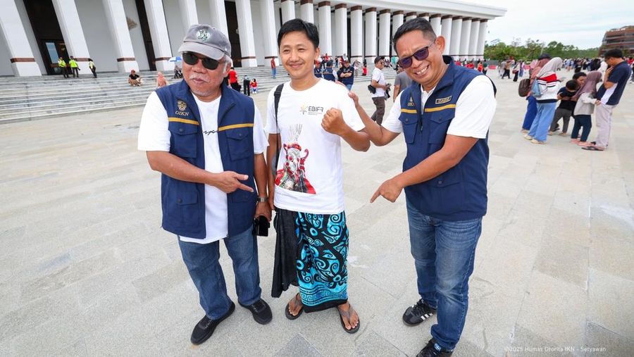 Otorita Ibu Kota Nusantara (IKN) menyiapkan sistem pelayanan aman dan nyaman untuk menyambut libur Natal 2025 dan Tahun Baru 2026. (Dok. Otorita IKN)