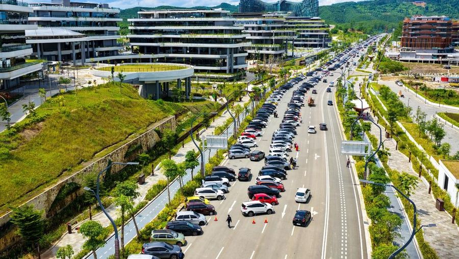 Otorita Ibu Kota Nusantara (IKN) menyiapkan sistem pelayanan aman dan nyaman untuk menyambut libur Natal 2025 dan Tahun Baru 2026. (Dok. Otorita IKN)