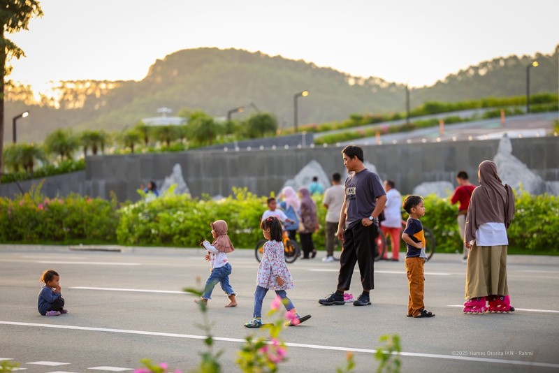Otorita Ibu Kota Nusantara (IKN) menyiapkan sistem pelayanan aman dan nyaman untuk menyambut libur Natal 2025 dan Tahun Baru 2026. (Dok. Otorita IKN)