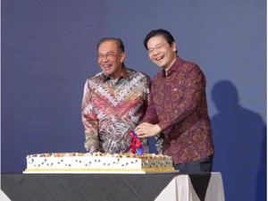 PM Malaysia-Singapura Bertemu, Kenapa Bareng Pakai Batik?