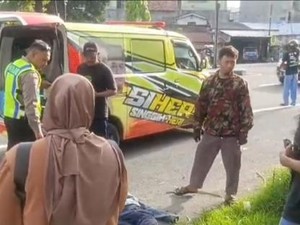Pemotor Tewas Setelah Tabrak Tiang di Bendo Gantungan Klaten