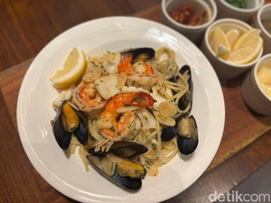 Resep Aglio Olio Il Mare yang Spesial buat Tahun Baru
