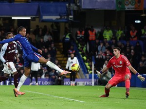 Chelsea Memimpin atas Aston Villa 1-0 di Babak Pertama