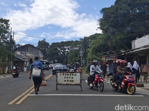 Antisipasi Arus Balik, Lalin Puncak Bogor Arah Jakarta One Way Siang Ini