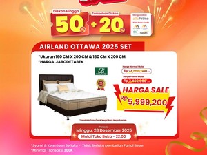 Transmart Full Day Sale! Beli Tempat Tidur Dapat Diskon Jumbo