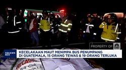 Video: Bus Penumpang Terjun ke Jurang di Guatemala, 15 Orang Tewas