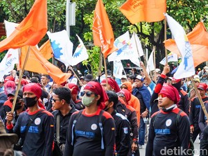Buruh Bakal Demo Besar-besaran di Gedung DPR Besok, Bawa 4 Tuntutan