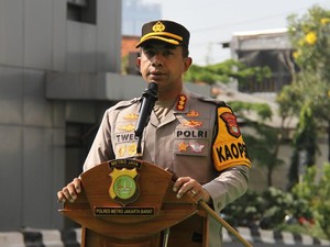 Polisi dan Ormas di Jakbar Apel Siaga Kamtibmas, Perkuat Keamanan Saat Ramadan