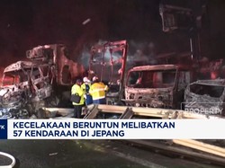 Video: Kecelakaan Beruntun Melibatkan 57 Kendaraan di Jepang