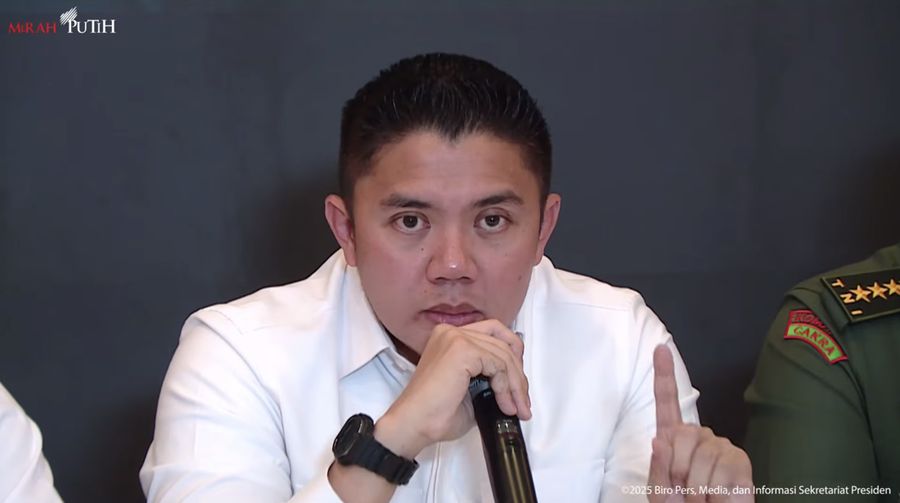 Konferensi Pers Pemulihan dan Rencana Strategis Pascabencana Jelang Akhir Tahun, 29/12/25. (Tangkapan Layar Youtube)