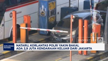 Video: Korlantas Polri:1,7 Juta Kendaraan Meninggalkan Jakarta Via Tol
