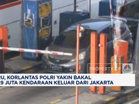 Video: Korlantas Polri:1,7 Juta Kendaraan Meninggalkan Jakarta Via Tol