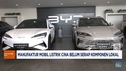 Video: Manufaktur Mobil Listrik China Belum Serap Komponen Lokal