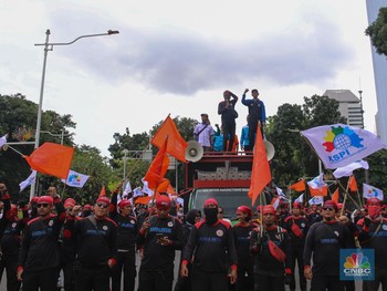 Bawa Motor, 10.000 Buruh Mau Demo Besar-besaran Besok di Jakarta