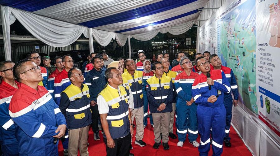 Menteri ESDM Bahlil Lahadalia memantau energi jelang Tahun Baru 2026