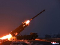 Bom! Detik-Detik Korut Tembak Rudal Jelajah Jarak Jauh, Siap Perang