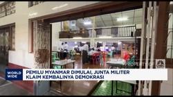 Video: Pemilu Myanmar Dimulai, Junta Klaim Demokrasi Sudah Kembali