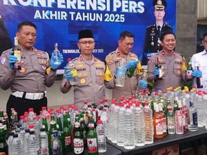 Kriminalitas di Trenggalek Tahun 2025 Meningkat, Lakalantas Turun